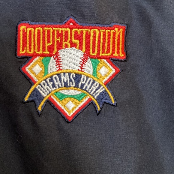 Cooperstown Dreams Park Baseball ⚾️ Pullover Shirt Jacket 💙❤️ - Picture 3 of 8